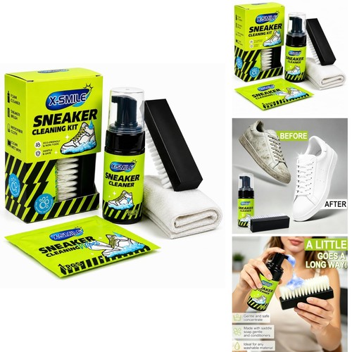 Sneaker cleaner kit foam 100ml - kit,