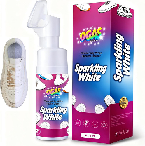 Shoe cleaner foam - foam,, white